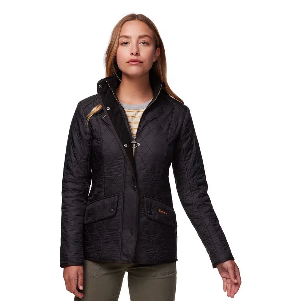 Barbour Calvary Jacket Quilted Black